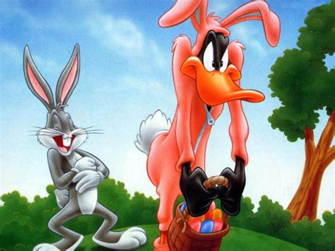 Daffy The Easter Bunny Bugs Bunny Daffy Duck Wallpaper