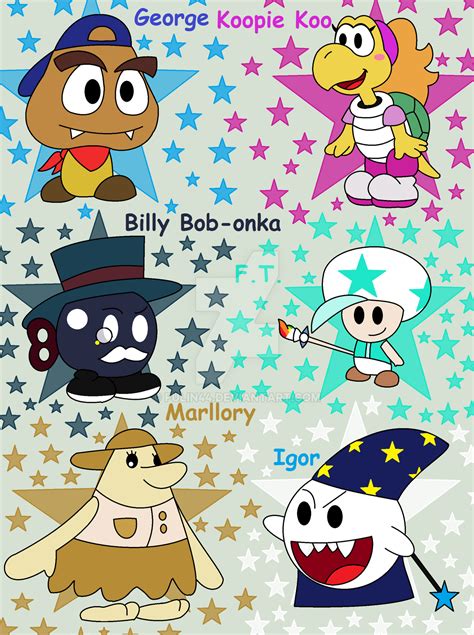 My Paper Mario Partners By Fulin44 On Deviantart