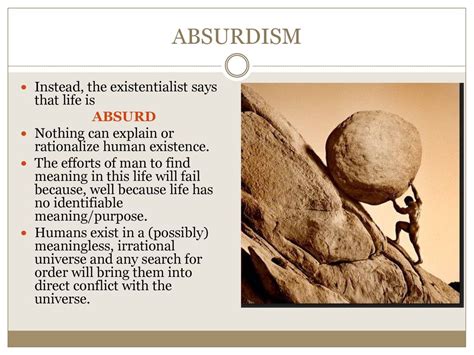 Existentialism And Absurdism Ppt Download