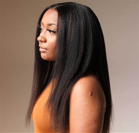 Buy Our Textured Kinky Straight Hair Extension Online Lavish Hair Line