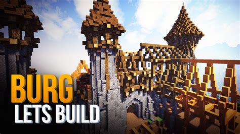 Minecraft Burg Bauen Mittelalter Tutorial Lets Build Deutsch YouTube