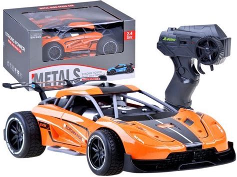 Fast Metal Remote Controlled Car Rc0517 Orange Toys Radio Control