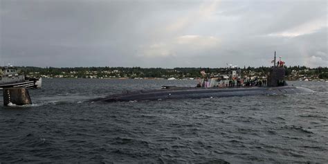 Uss Connecticut Ssn 22 Departs Naval Base Kistap Bremerton For