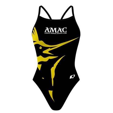 Amac 22 Fv Skinny Strap Swimsuit Q Team Store