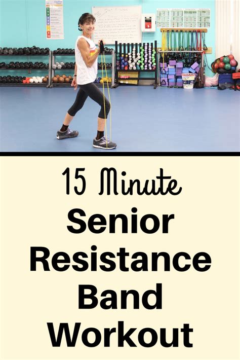 Resistance Band Workout For Seniors Fitness With Cindy