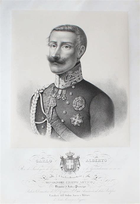 Carlo Alberto Carlo Alberto Di Savoia 1798 1849 Re König King