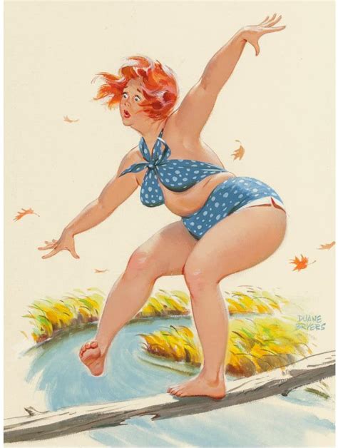 Oh My Hilda Plus Size Retro Hilda In Shock Pin Up Girl Photo Etsy