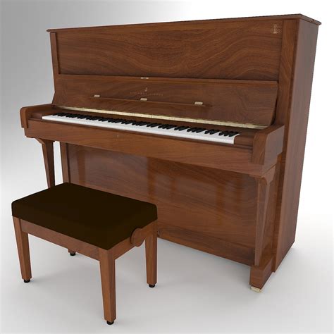 modelo 3d Piano Steinway Sons V-125 - TurboSquid 1777562