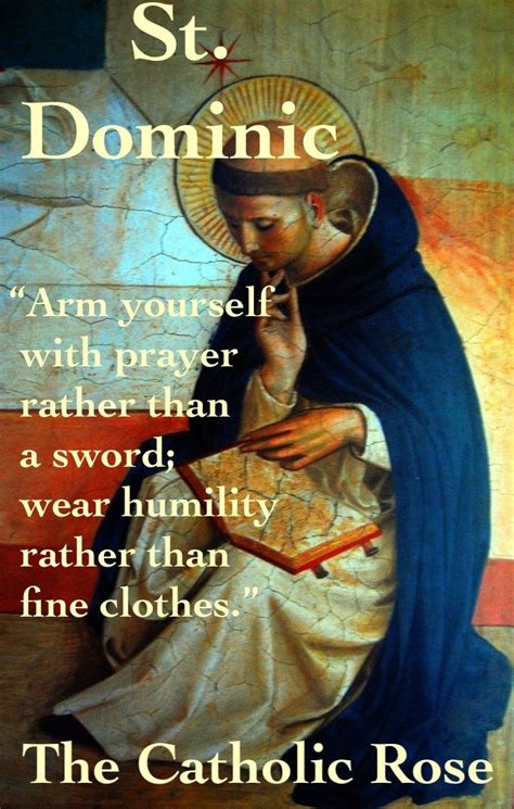 St Dominic Quote The Saints Are In The House St John Paul Ii Catholic High School Francis Of