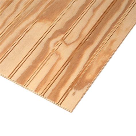 Ply Bead Plywood Siding Plybead Panel Common 1132 In X 4 Ft X 8 Ft