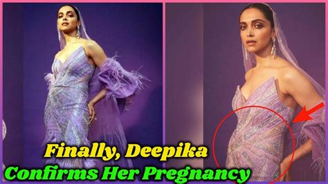 Finally Deepika Padukone Confirms Her Pregnancy YouTube