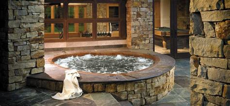 A nice sip of a brewed coffee would be nice to ease the stress away. above ground built in indoor hot tub - Yahoo Image Search ...