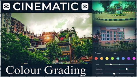 Cinematic Color Grading Premiere Pro Capcut Colour Grading Tutor