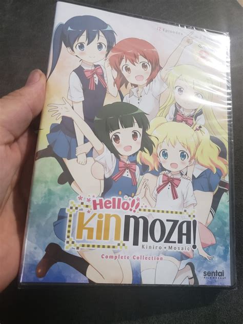 Hello Kinmoza Kiniro Mosaic Complete Collection Dvd Anime Brand New