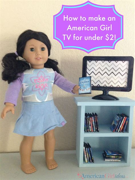 American Girl Tv Diy Project I Have To Do This This Would Be An Easy