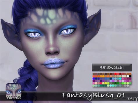 Fantasy Blush 01 By Tatygagg At Tsr Sims 4 Updates