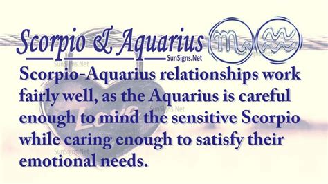 Scorpio Aquarius Love Compatibility Sunsignsnet