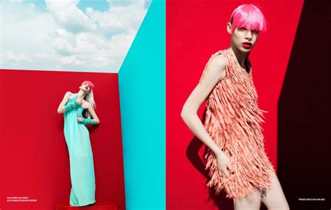 Mikael Wardhana Captures Candy Colored Fashion For Karen 13 Colorful