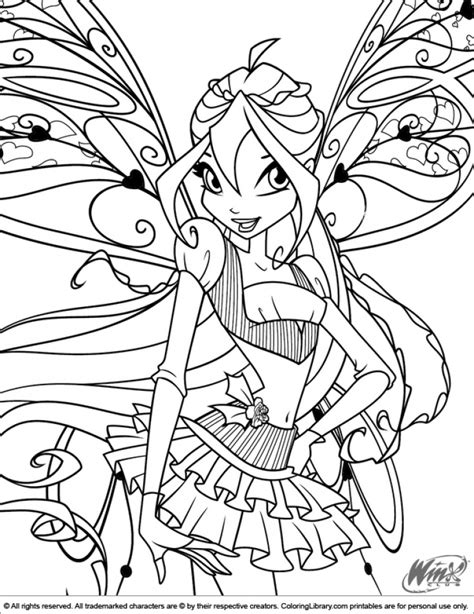 Get This Free Winx Club Coloring Pages for Kids yy6l0