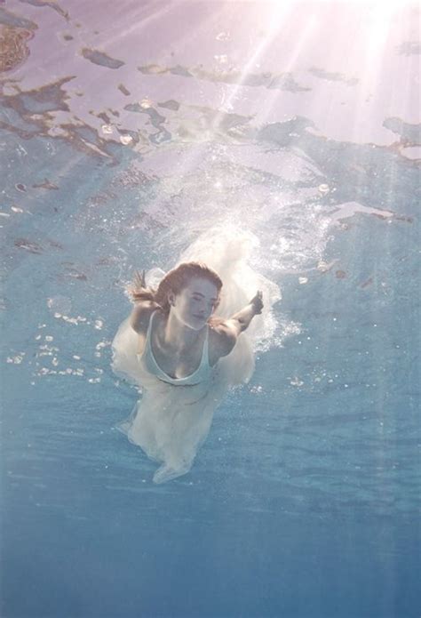 Bhldn Bridal Summer 2015 Gillian Sleevel Underwater Photography Ocean