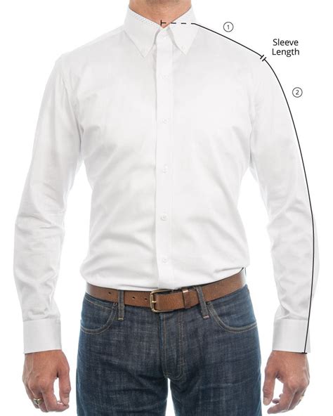 Measure For A Dress Shirt Measurements And Sizing Guide
