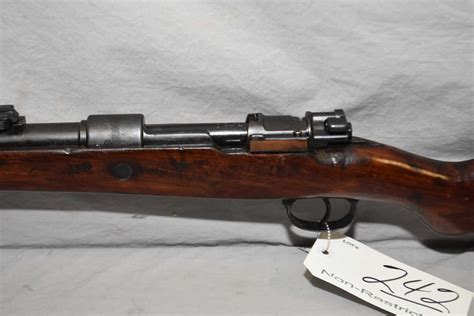 German Mauser Model K98 792 Cal Full Wood Military Bolt Action Rifle W