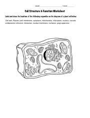 Maybe you would like to learn more about one of these? BIO 22 LEC - Cell Structure and Function Worksheet.pdf ...
