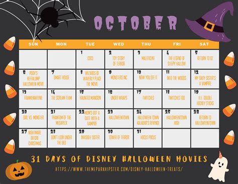 31 Days Of Disney Halloween Movies Themeparkhipster