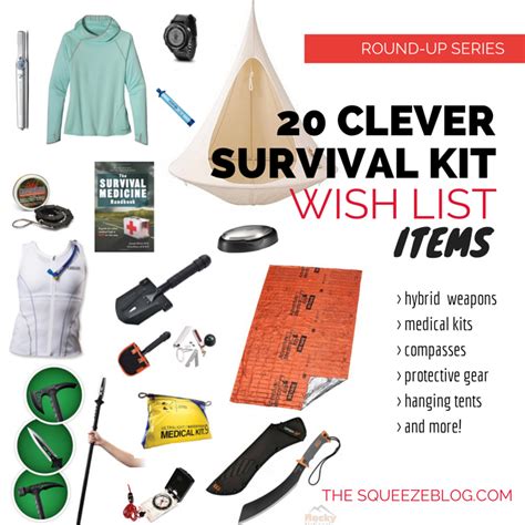 20 Survival Kit Wish List Items The Squeeze Doomsday Prepper Zombie