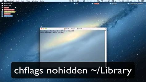 Howto Find Your Library Folder In Mac Osx Mavericks Youtube