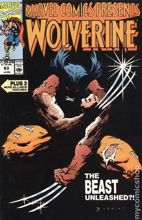 Wolverine Collectibles 1990 Marvel Comics Presents 62 Wolverine