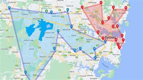 Map Of Sydney Reveals The Reason Why Messina El Jannah And Rashay Are