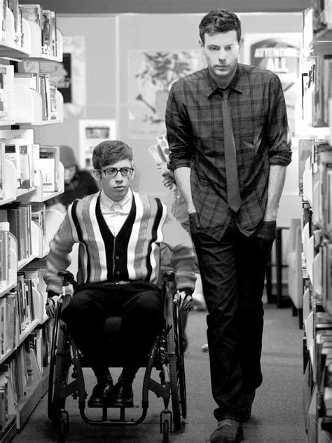 Artie And Finn Finn Hudson Cory Monteith Glee