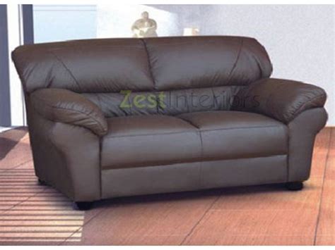 You're knees and back will thank you. Polo Two Seater Sofa High Quality Brown Faux Leather