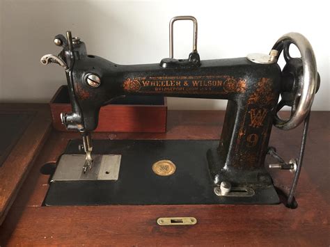 Sewing Machine Wheeler And Wilson N 9 Instappraisal