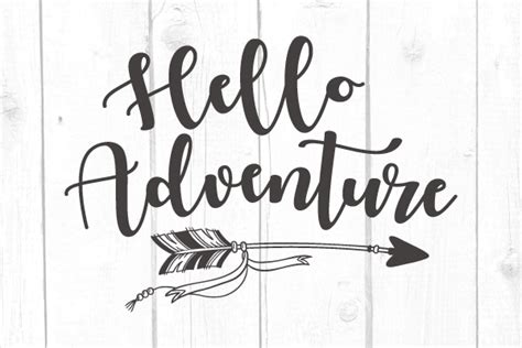 Hello Adventure Graphic By Joshcranstonstudio · Creative Fabrica