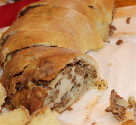 Featured in homemade brunch for two. Sausage & Onion Italian Bread - Homemade Italian Cooking