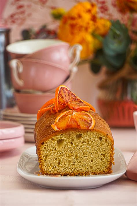 Cake à Lorange Sanguine Et à La Cardamome Cuisine De Tous Les Jours