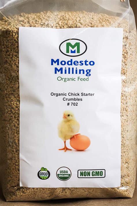 Modesto Milling Organic Non Gmo Chick Starter And Grower