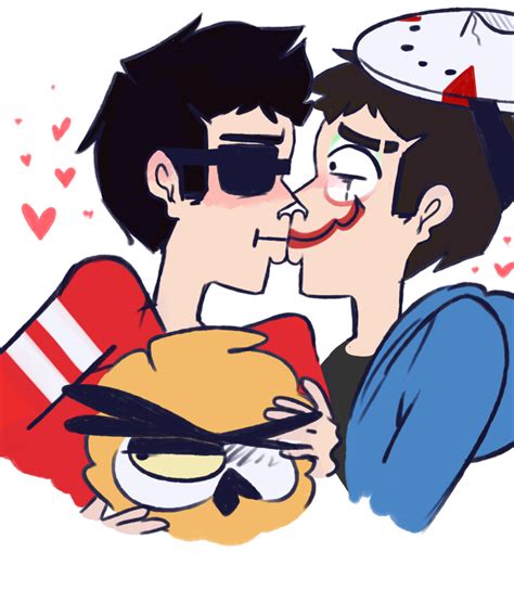 Vanoss And Delirious Kiss Day Challenge By Cybersingle On