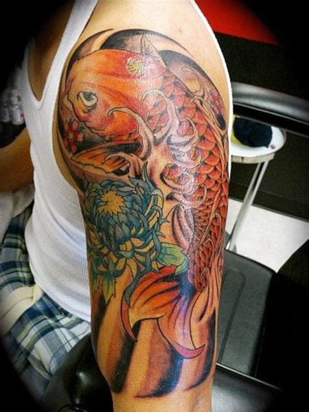 40 Koi Fish Tattoo Design Ideas And Meaning The Trend Spotter