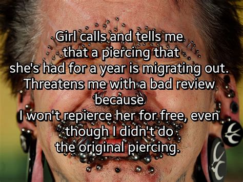 13 Stories From The Piercing Parlor That Will Make You Go Wtf Wtf