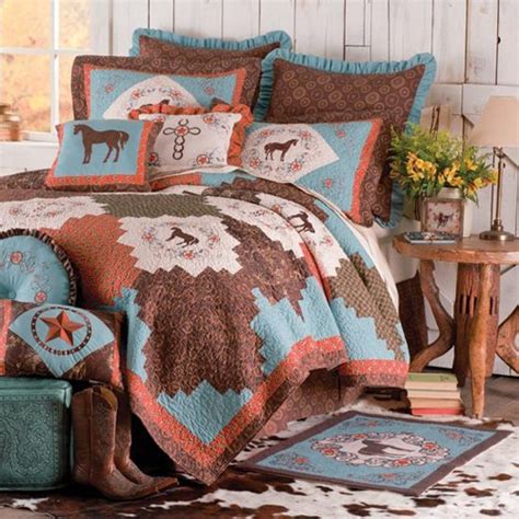 It's a perfect theme for a room to dream, play and grow in for girls who love horses and the outdoors. Best 25+ Western bedding sets ideas on Pinterest | Western ...