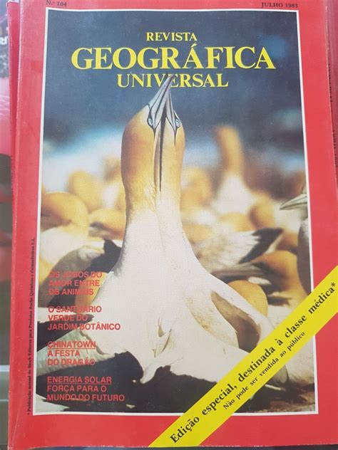 Coleção Revistas Geográfica Universal 10 Exemplares Parcelamento
