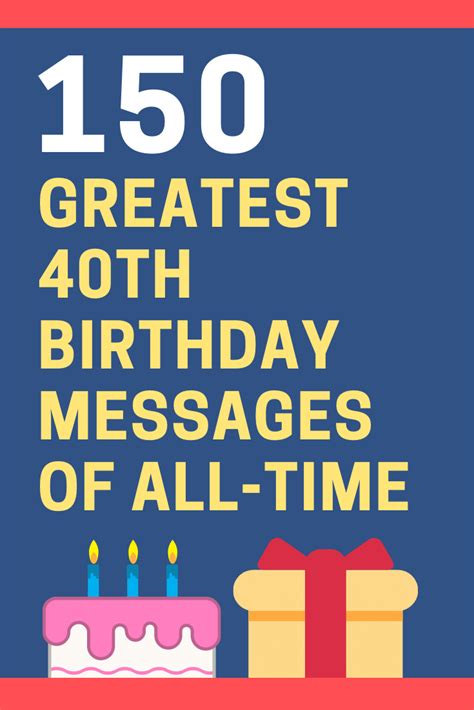 Turning 40 is an occasion worth celebrating, and a good excuse for a laugh too! 150 Amazing Happy 40th Birthday Messages That Will Make Them Smile | FutureofWorking.com
