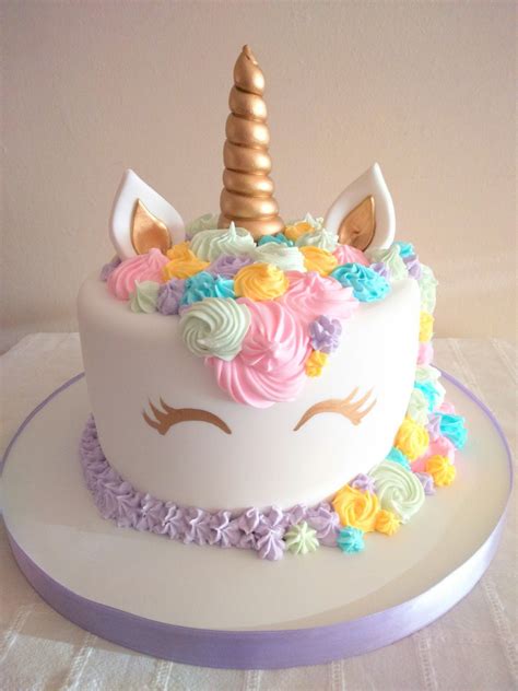 Torta Unicornio Unique Birthday Cakes Unicorn Birthday Party Cake