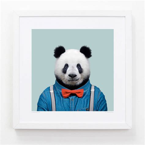 Giant Panda Art Print By Evermade