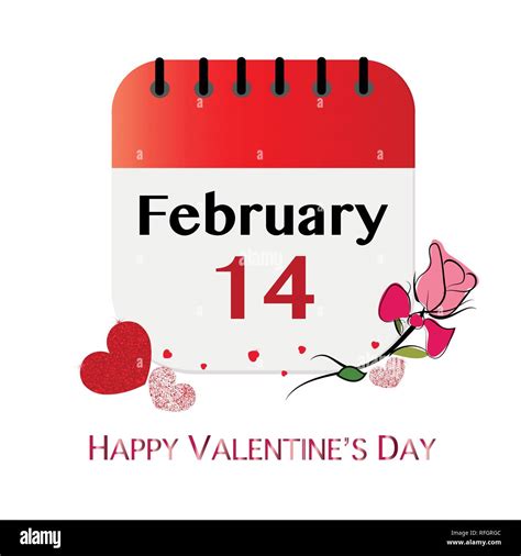 Th February Happy Valentines Day Trend Stock Vector Sexiezpicz Web Porn