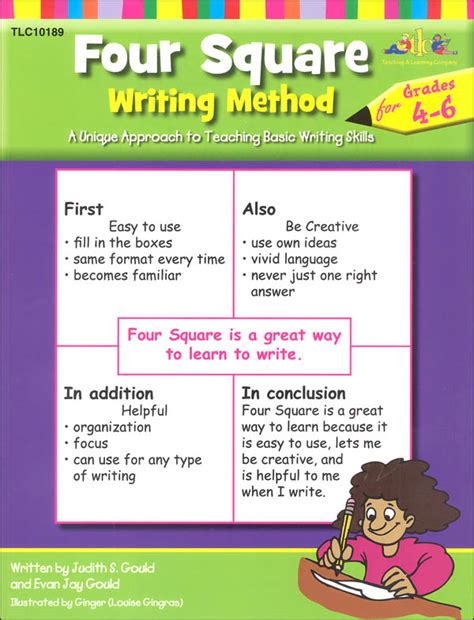 Four Square Writing Method Grades 4 6 Teaching And Learning Company