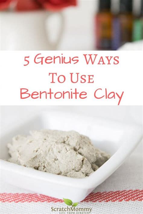 5 Ways To Use Bentonite Clay Scratch Mommy